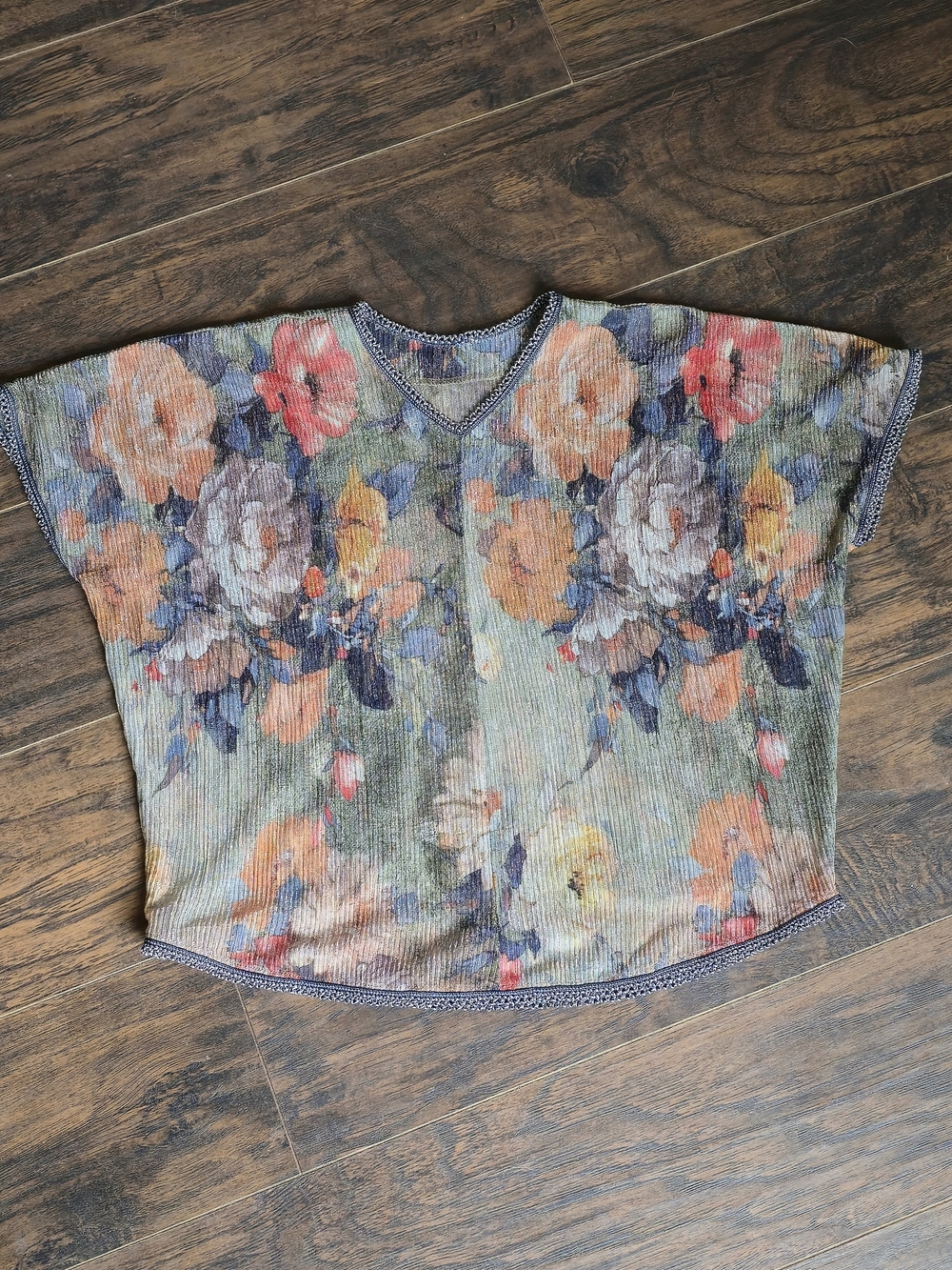 🌸Y2K Sheer Floral Top🌸